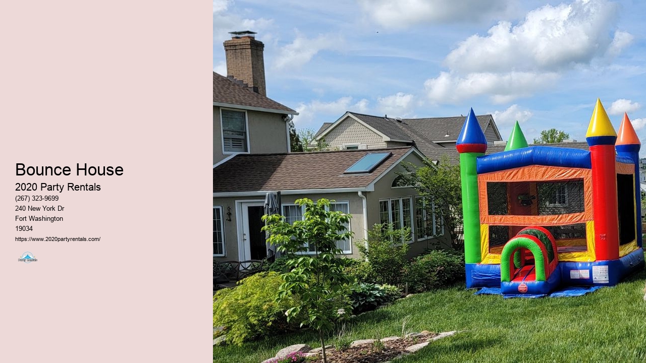 24 Hour Bounce House Rental