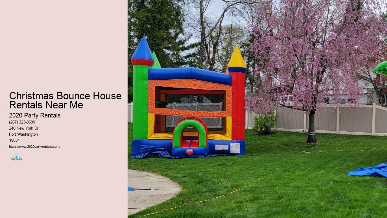 2020 Party Rentals Unlimited Bounce House