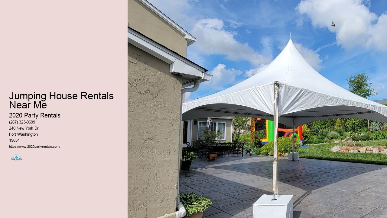 2020 Party Rentals Tent Rentals