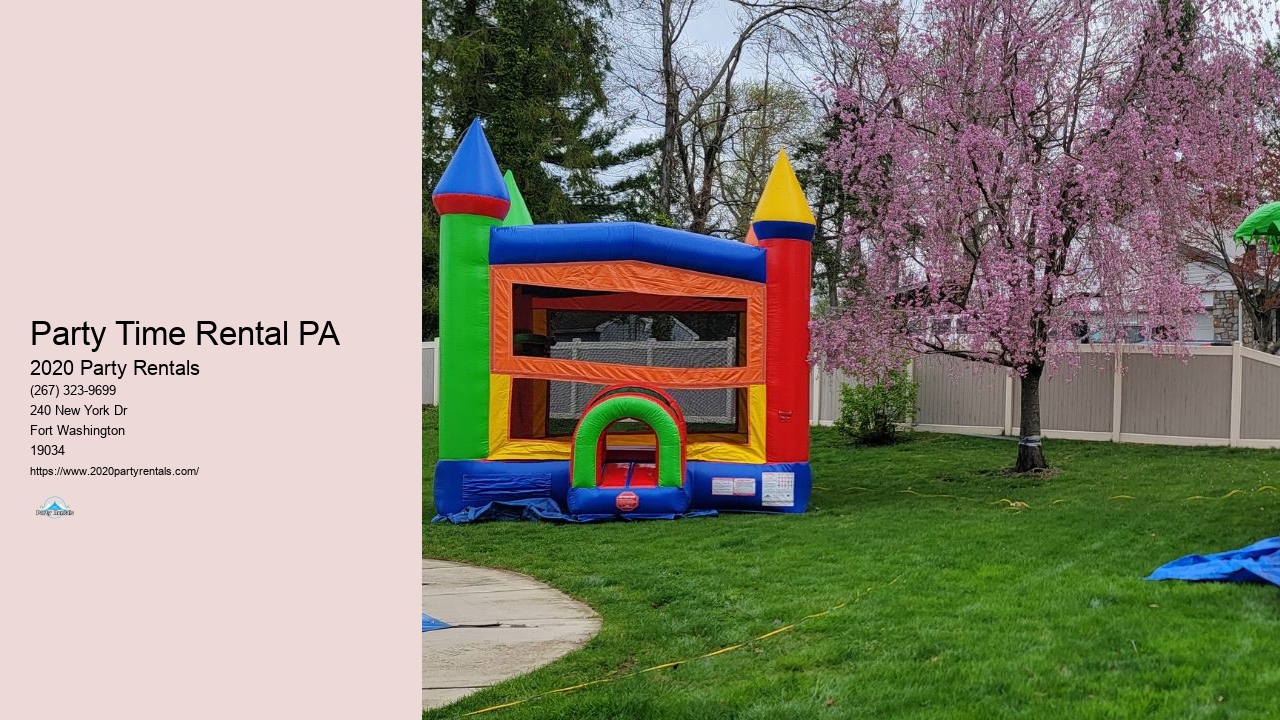 Same Day Bounce House Rentals Near Me